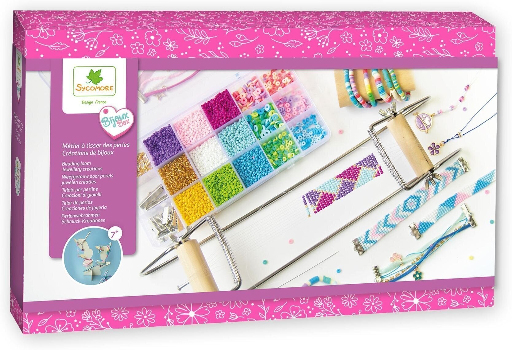 Materiál Sycomore Bijoux Box Sada na výrobu šperků - Šperky z korálkového stavu