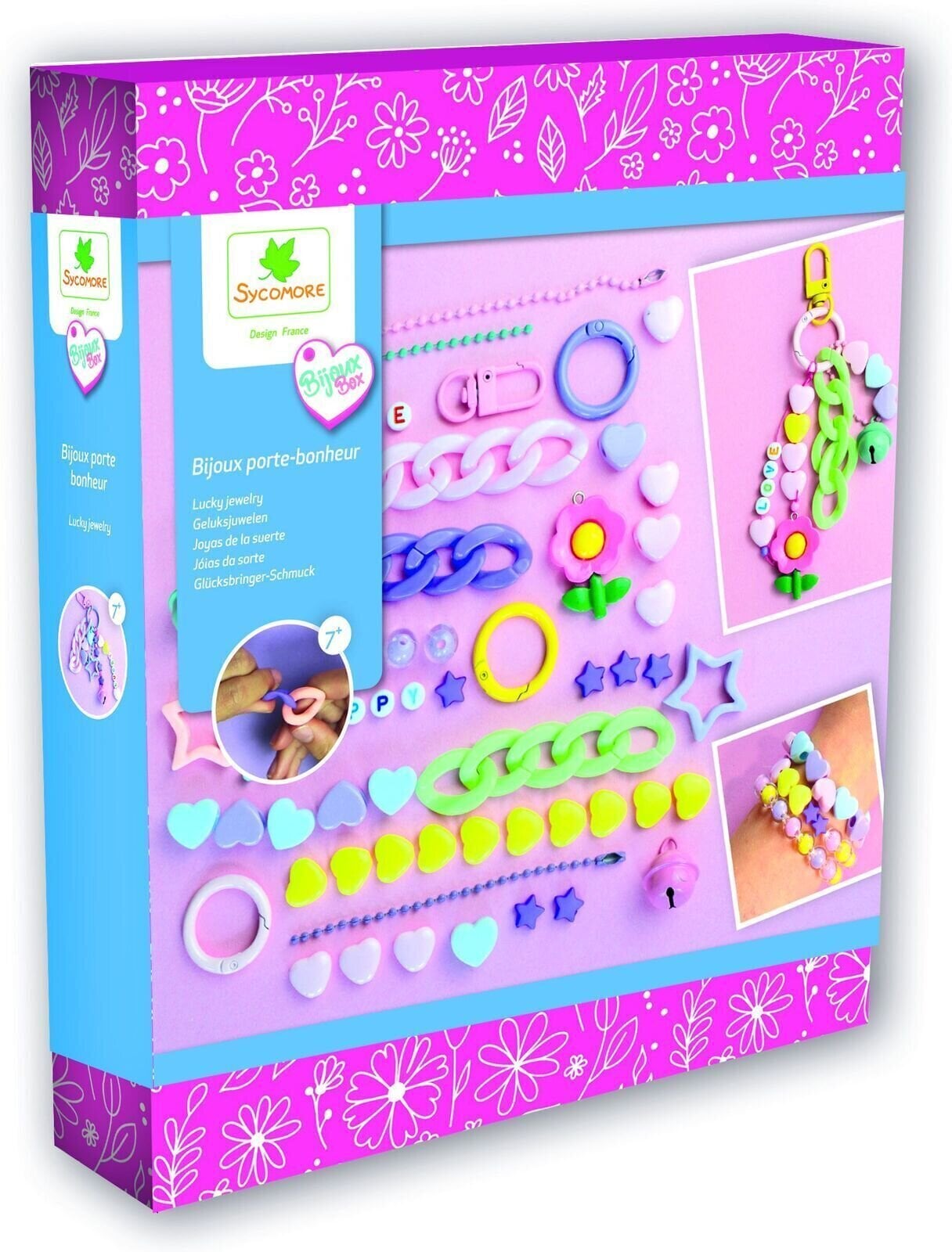 Materiál Sycomore Bijoux Box Sada na výrobu šperků - Šperky pro štěstí