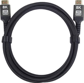 Видео кабел PremiumCord ULTRA HDMI 2.1 High Speed + Ethernet Gold Plated 8K 60p 1,5 m Видео кабел - 1