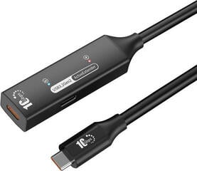USB кабл PremiumCord USB-C Repeater Extension 10Gbps Aluminium 10 m USB кабл