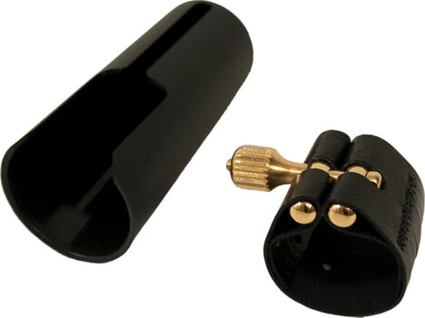 Ligatura za alto saksofon Rovner Alto Sax Ebon 1RL Dark Ligatura za alto saksofon - 1