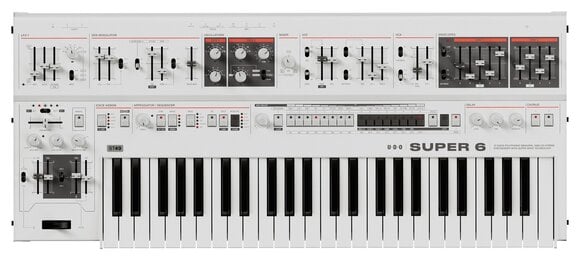 Sintesajzer UDO Super 6 Keyboard ST49 Sintesajzer White - 1
