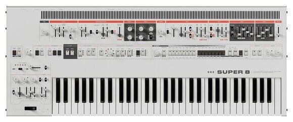 Sintetizador UDO Super 8 Keyboard Sintetizador White - 1