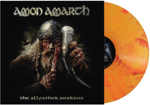 Вінілові платівки Amon Amarth - The Allfather Awakens (Indie Exclusive) (Orange/Red Marble Coloured) (LP) - 1