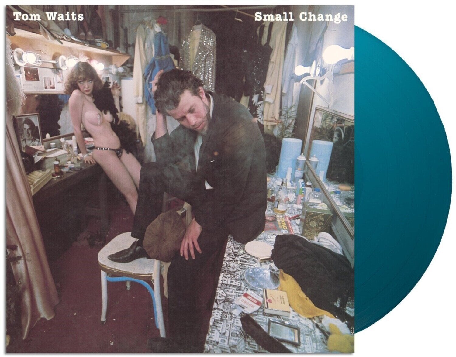 Вінілові платівки Tom Waits - Small Change (Indie Exclusive) (Anniversary/Limited Edition) (Turquoise Coloured) (180 g) (LP)