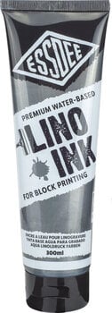 Paint For Linocut Essdee Block Printing Ink Paint For Linocut Metallic Silver 300 ml - 1