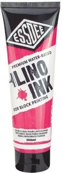 Tinta para linogravura Essdee Block Printing Ink Tinta para linogravura Fluorescent Pink 300 ml
