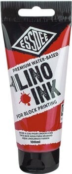 Barva na linoryt Essdee Premium Block Printing Ink Barva na linoryt Crimson 100 ml - 1