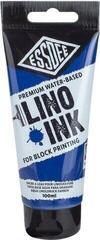 Barva za linotisk Essdee Premium Block Printing Ink Barva za linotisk Brilliant Blue 100 ml