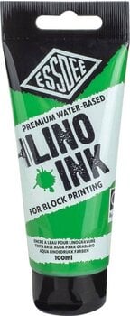 Culoare pentru linogravură Essdee Premium Block Printing Ink Culoare pentru linogravură Brilliant Green 100 ml - 1
