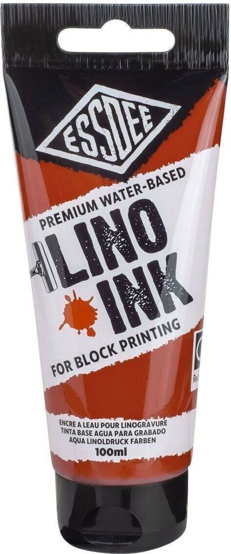 Boja za linorez Essdee LPI/10R100 Boja za linorez Burnt Sienna 100 ml