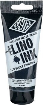 Peintures pour la linogravure Essdee Premium Block Printing Ink Peintures pour la linogravure Black 100 ml - 1