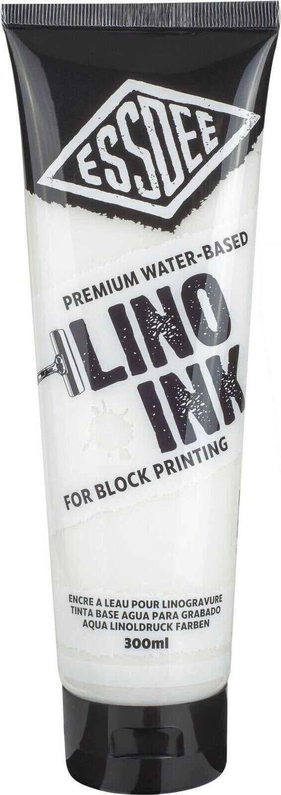 Barva na linoryt Essdee Block Printing Ink Barva na linoryt White 300 ml