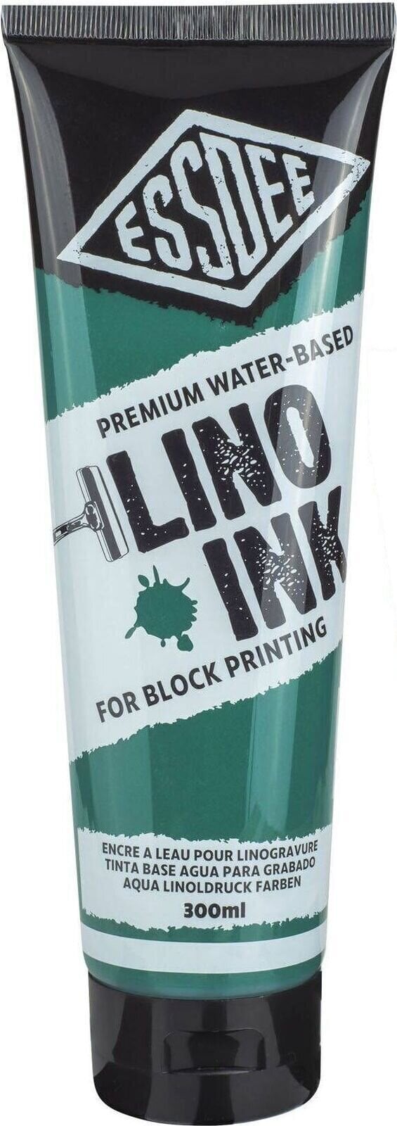 Barva na linoryt Essdee Block Printing Ink Barva na linoryt Viridian 300 ml