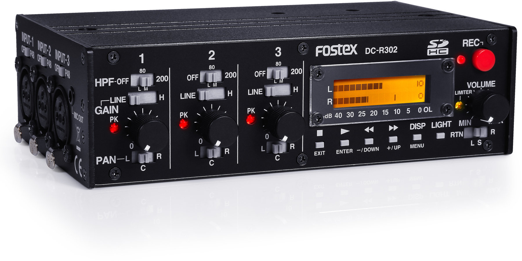 Πολυκάναλη Συσκευή Εγγραφής Fostex DC-R302