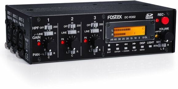 Πολυκάναλη Συσκευή Εγγραφής Fostex DC-R302 - 1