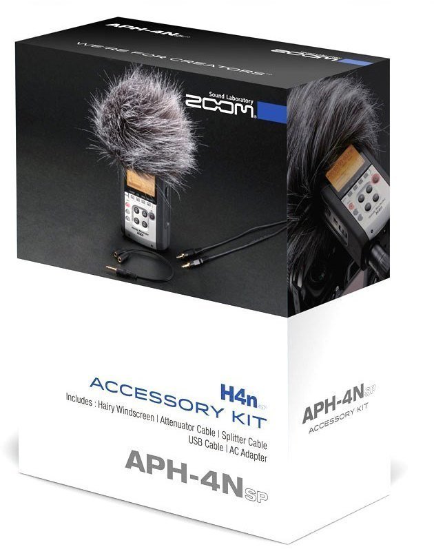 Kit de acessórios para gravadores digitais Zoom APH-4N SP Accessory Kit