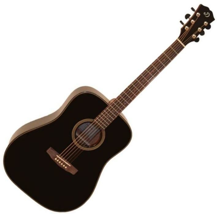 Guitarra acústica Dowina D555 Negro