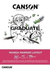 Sketchbook Canson Graduate Manga Marker Layout Graduate Sketchbook A3 70 g