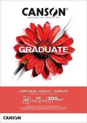 Carnet de croquis Canson Graduate Acrylic Graduate Carnet de croquis A5 300 g