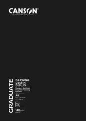 Sketchbook Canson Graduate Drawing stapled Book Graduate Sketchbook 40 A6 140 g