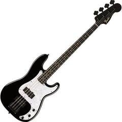Baixo de 4 cordas Fender Player Fusion Precision Bass HH EB Black Baixo de 4 cordas