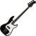 Baixo de 4 cordas Fender Player Fusion Precision Bass HH EB Black Baixo de 4 cordas