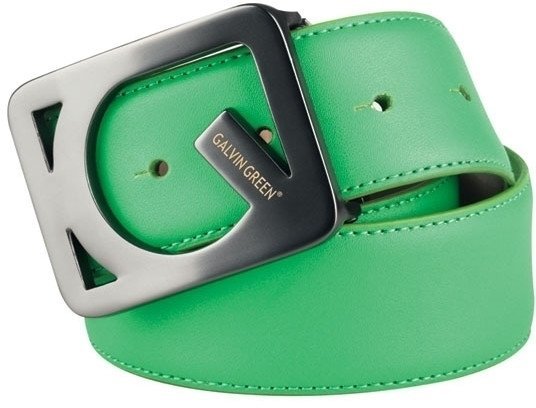 Opasok Galvin Green Web Leather Belt