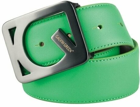 Remen Galvin Green Web Leather Belt - 1
