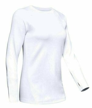 Hættetrøje/Sweater Under Armour UA ColdGear Armour hvid 2XL - 1