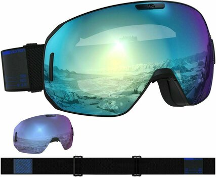 Ski Goggles Salomon S/Max Photo Black Ski Goggles - 1