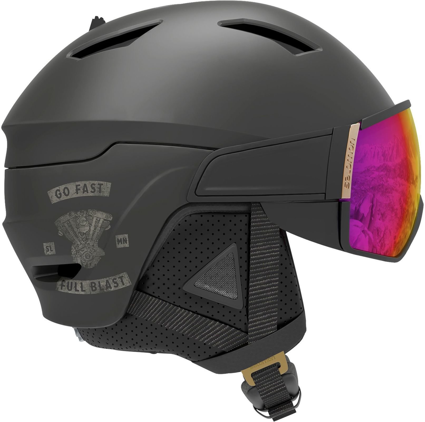 Ski Helmet Salomon Driver Café Racer L (59-62 cm) Ski Helmet