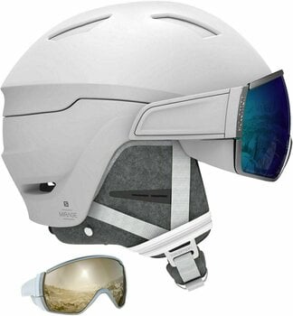 Ski Helmet Salomon Mirage+ White M (56-59 cm) Ski Helmet - 1