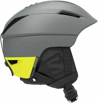 Ski Helmet Salomon Pioneer C.Air Shade Grey/Neon Yellow L (59-62 cm) Ski Helmet - 1