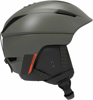 Ski Helmet Salomon Pioneer Beluga/Neon Red L (59-62 cm) Ski Helmet - 1