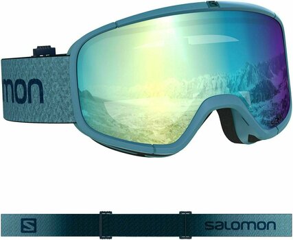 Ski Brillen Salomon Four Seven Photo Blue Ski Brillen - 1