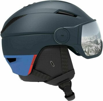 Ski Helmet Salomon Pioneer Visor Dress Blue M (56-59 cm) Ski Helmet - 1
