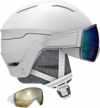 Ski Helmet Salomon Mirage White S (53-56 cm) Ski Helmet - 1