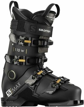 Scarponi sci discesa Salomon S/MAX W Black/Gold Glow 27/27,5 Scarponi sci discesa - 1