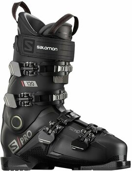 Alpine Ski Boots Salomon S/PRO Black/Belluga/Red 26/26,5 Alpine Ski Boots - 1