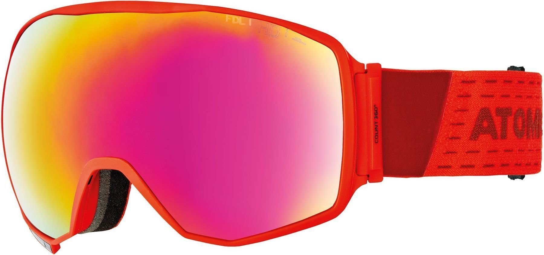 Gafas de esquí Atomic Count 360° HD RS Red 19/20