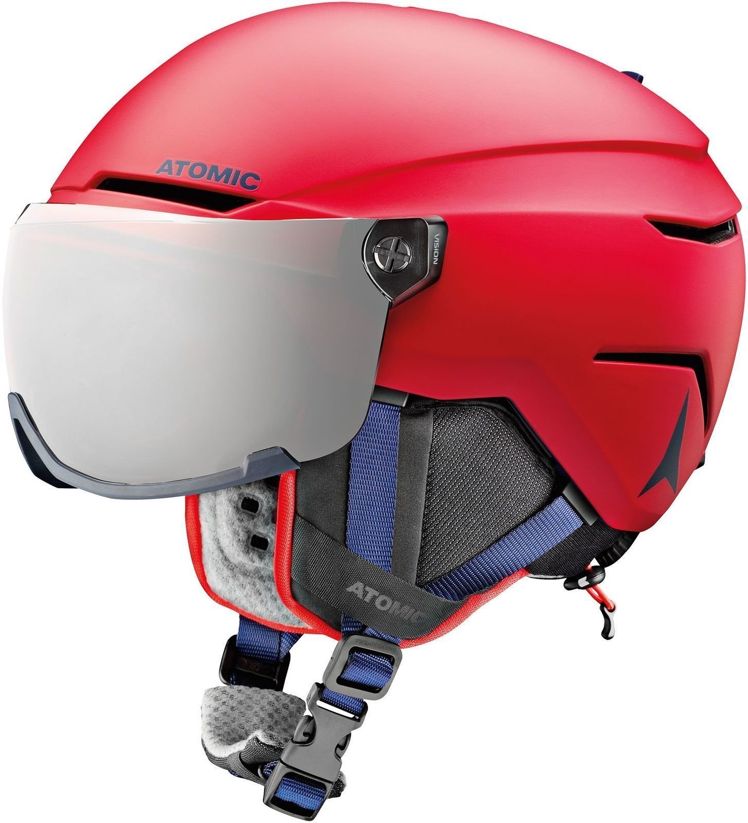 Skijaška kaciga Atomic Savor Visor Junior Red S (51-55 cm) Skijaška kaciga