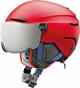 Ski Helmet Atomic Savor Visor Junior Red S (51-55 cm) Ski Helmet - 1