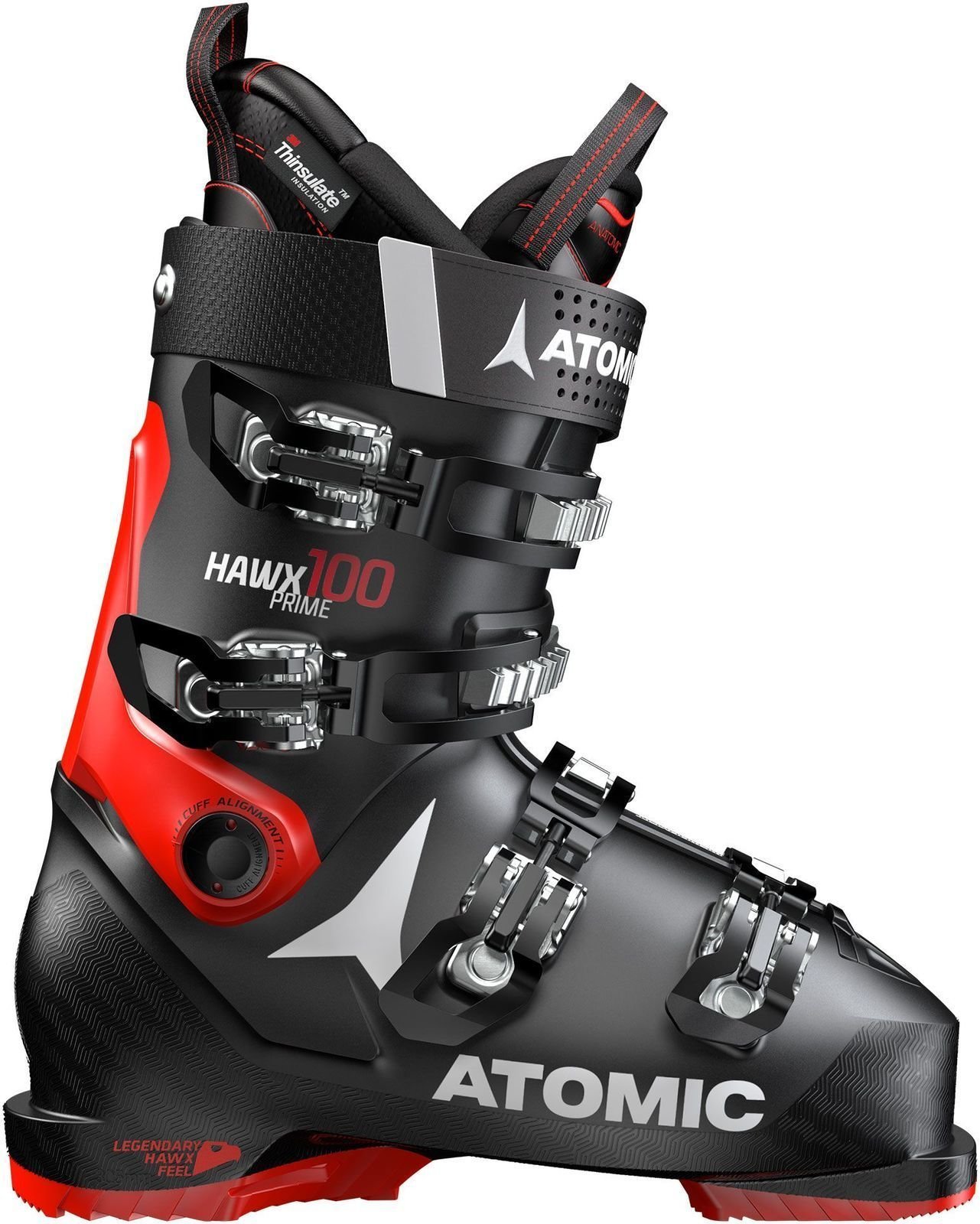 Botas de esqui alpino Atomic Hawx Prime Black/Red 27/27,5 Botas de esqui alpino