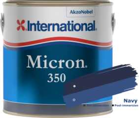 Bottenfärg International Micron 350 Navy 2,5 L Bottenfärg (Skadad)