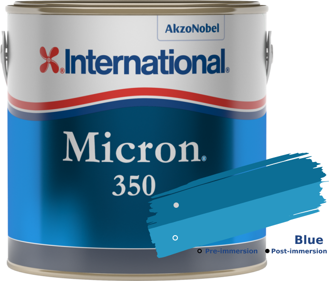 Αντιρρυπαντικό Υφαλόχρωμα International Micron 350 Blue 2‚5L