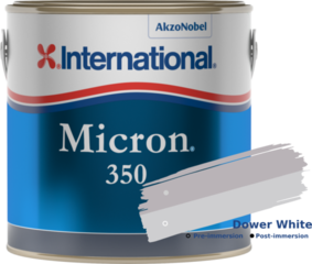 Antivegetativni premaz International Micron 350 Dover White 0,75 L Antivegetativni premaz