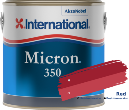 Antifouling Paint International Micron 350 Red 750ml - 1