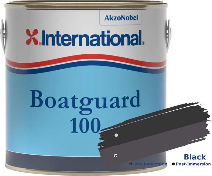 Lacke - International Boatguard 100 Black 750ml