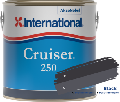 Antifouling Farbe International Cruiser 250 Black 2‚5L - 1